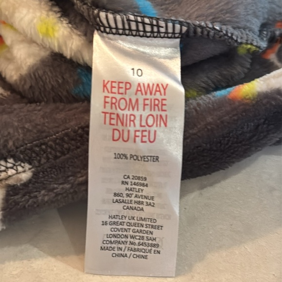 Hatley Boy’s Navy Zip Up Astronaut Jacket Size 10 - Picture 5 of 6